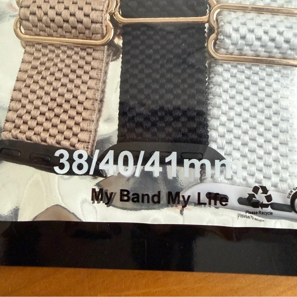 3 pack stretchy watch bands 38/40/41 MM